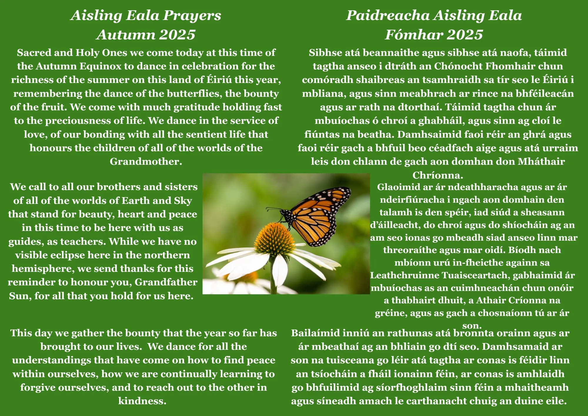 Image 19: Autumn  Equinox Prayers 2025