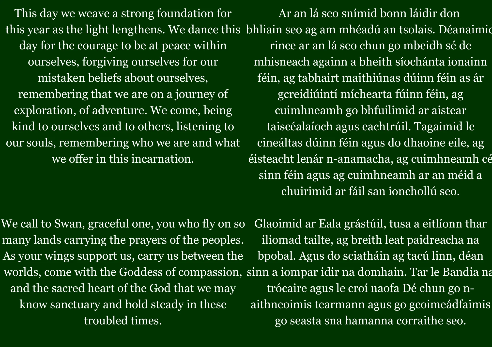 Image 20: Spring  Equinox Prayers 2025